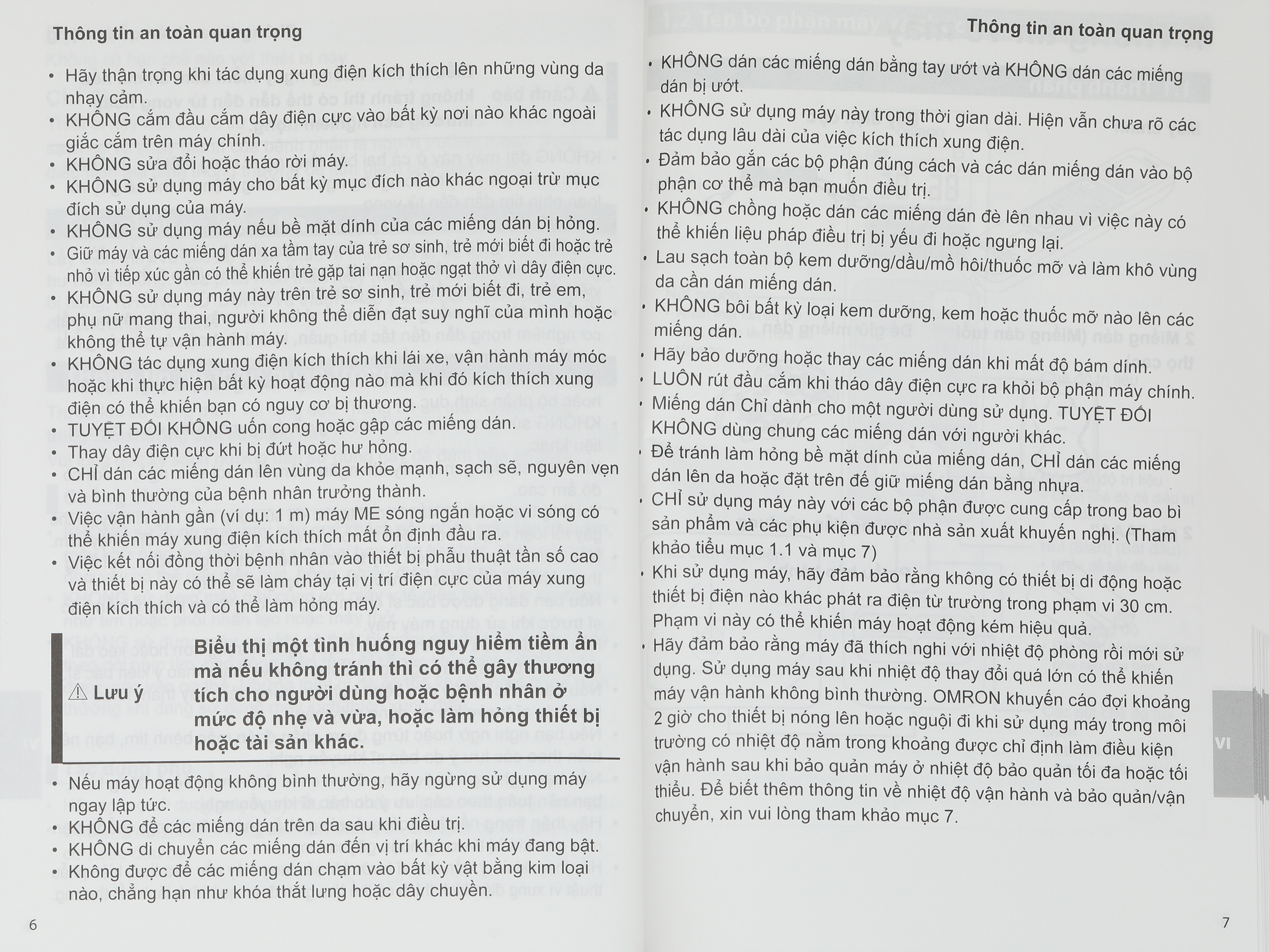 Máy massage toàn thân xung điện trị liệu Omron HV-F230 - 18